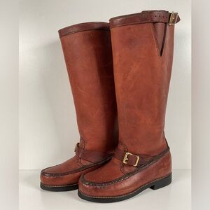 Gokey’s Botte Sauvage Snake Proof Tall Boots Men’s 7.5 Engineer Bullhide